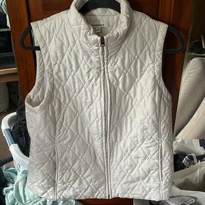 White Puffy Vest